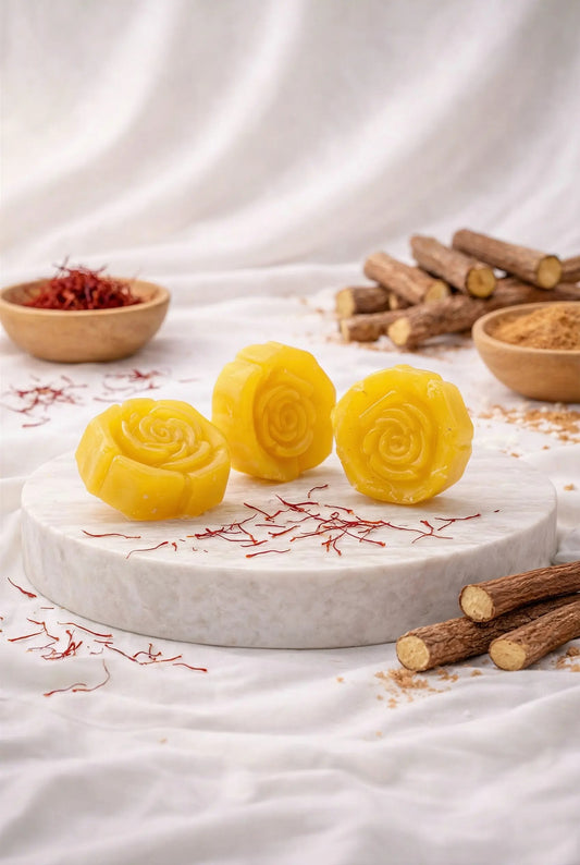 Golden Aura – Herbal Anti-Aging Soap