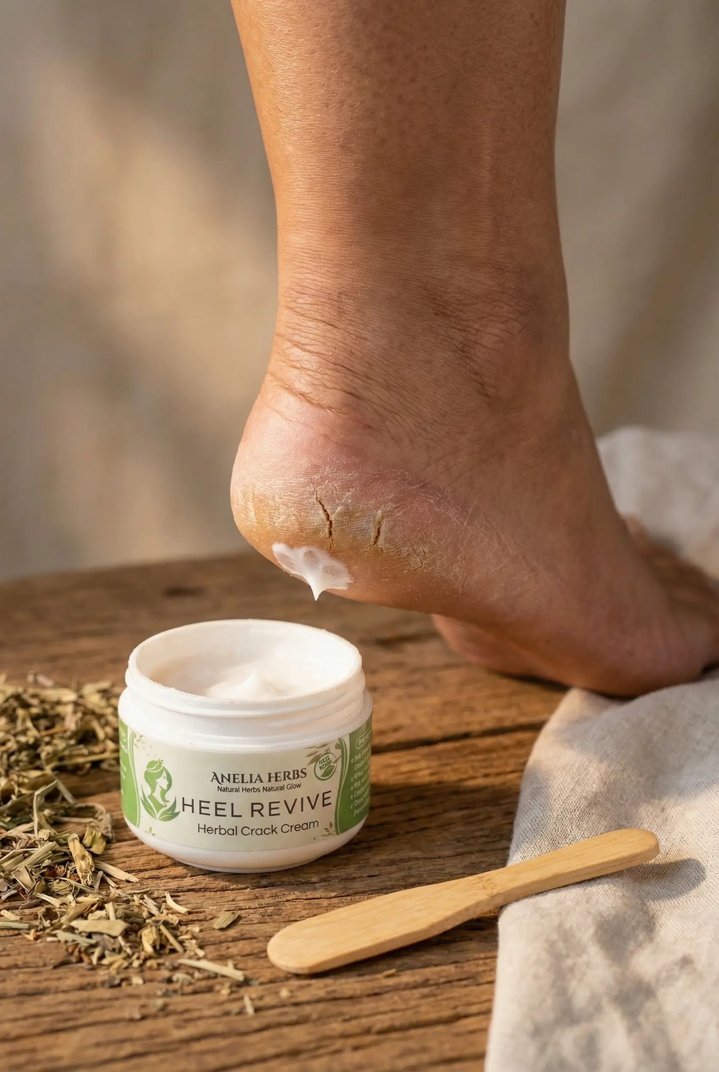 Anelia Herbs Heel Revive – Herbal Crack Repair Cream