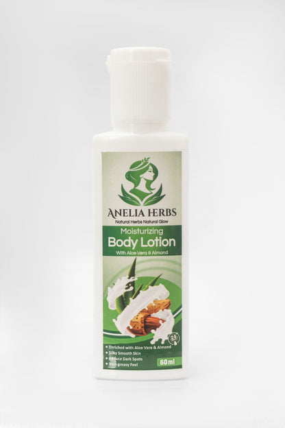 Anelia Herbs Aloe Vera & Almond Moisturizing Lotion