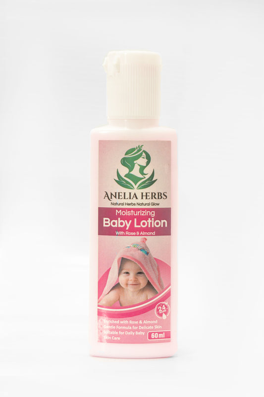 Anelia Herbs Almond & Rose Baby Moisturizing Lotion